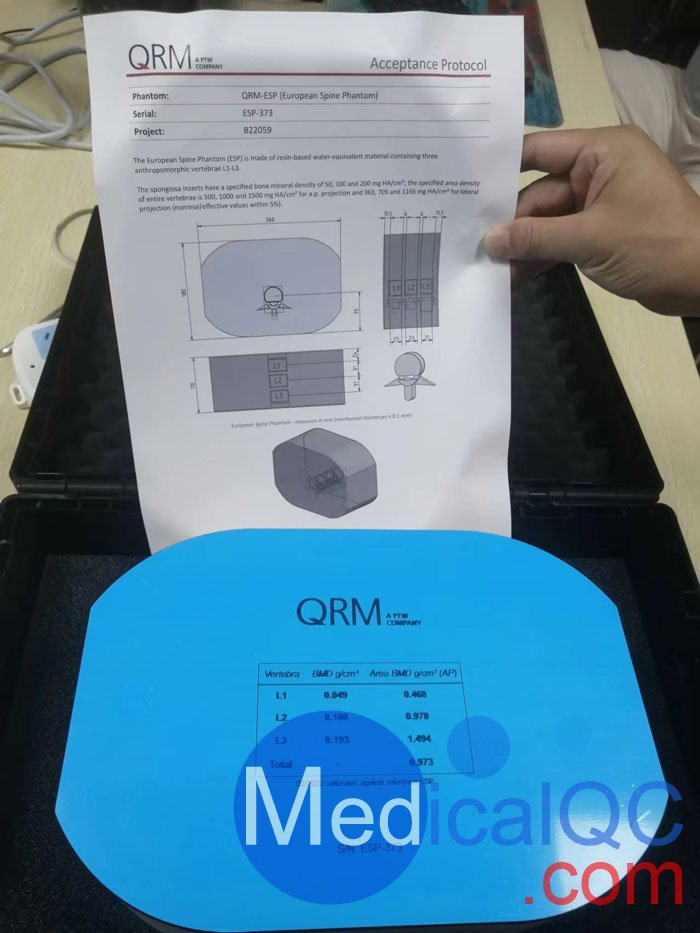 德國(guó)QRM-ESP骨密度模體,QRM-ESP脊柱模體，QRM-ESP歐洲腰椎體膜