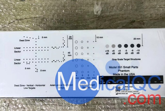 ATS 551微小解剖特征模體，ATS 551超聲模體,ATS551小零件模體實(shí)拍圖